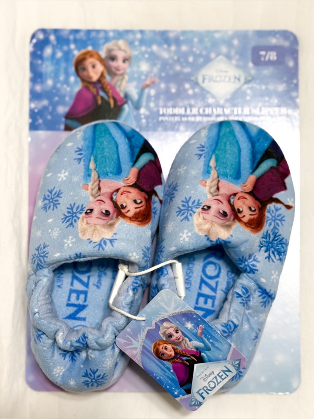 NWT Toddler Frozen Slippers